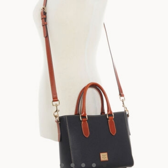 🖤 🔹️Dooney & Bourke🔹️ Pebble Grain Janine Top Handle Bag - Picture 6 of 6